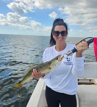 Sea Trout Reeled In - Tampa, FL.