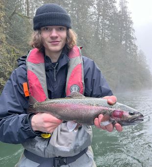 Steelhead serenity, Lake Cowichan.