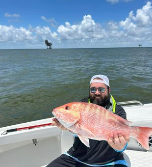 Solid red snapper action offshore!