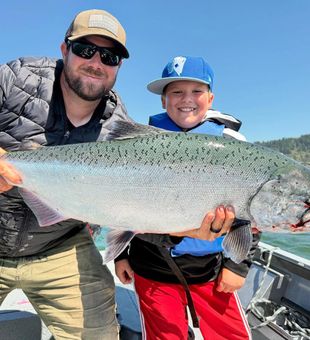 Cast into Rogue River waters.