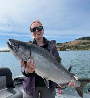 Salmon fishing at its best.
