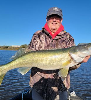 A trophy walleye!