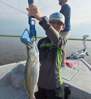 Nice speckled trout from Texas City waters!