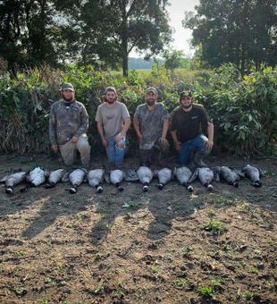 Spent time hunting with friends!