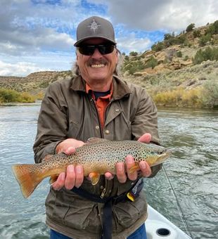 Beautiful Brown Trout - Navajo Dam, NM.