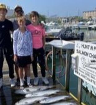 Family Fishing Trip enjoyed at Lake Michigan!