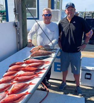 Outstanding red snapper haul from Niceville waters!