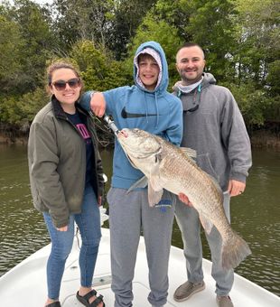 Reel in trophy Redfish and Speckled Trout while fishing the scenic inshore waters of Perdido Key, Florida with experienced local guides.