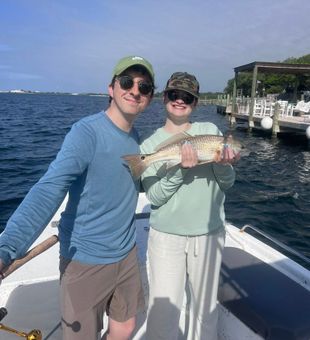 Cheerful Redfish moment!