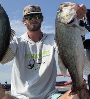 Double bass success in Moncure NC waters!