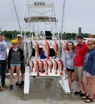 Red Snapper, King Mackerel Fishing!