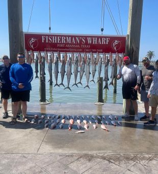 Get together fishing: a reunion of rod and reel.