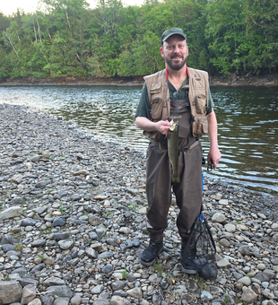Lake trout success at Sebago Lake Maine!