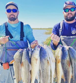 Redfish Fishing! Finest Rockport fishing guides