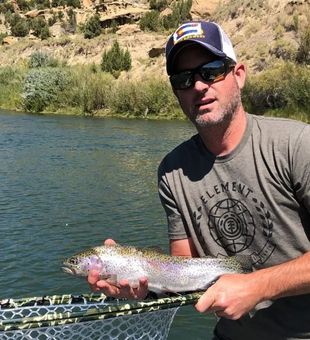 Beautiful Rainbow Trout in San Juan River