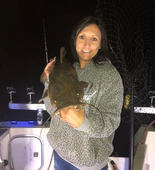 Night catfishing with Dusk till Dawn Charters