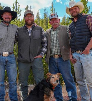 Enjoying Wyoming’s beauty with the best company