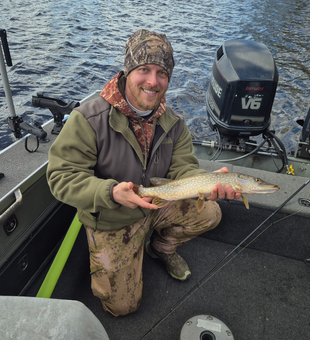 Nice Wisconsin Rapids Northern Pike on the water!