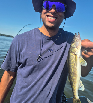 Nice walleye caught jigging and trolling today!