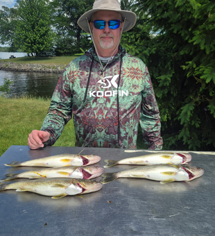 Wisconsin Rapids walleye and sauger fishing success!