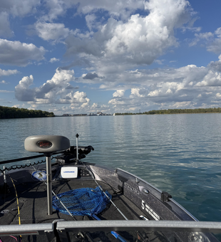 Perfect setup for jigging and trolling on calm waters. Great conditions for an adventure!