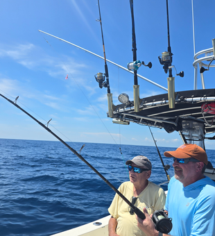 Perfect setup for deep sea jigging and trolling adventure on the water today!