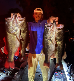 Bass screaming in the swamp!
