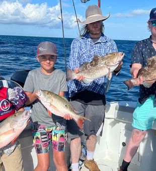 Marathon FL's snapper abundance and grouper galore