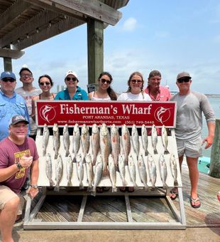 Action-packed Port Aransas fishing day!