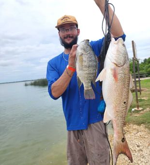 Double species success with San Antonio redfish!
