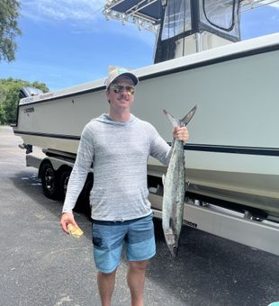 Solid King Mackerel catch on a fun offshore day!