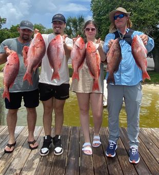 Snappers double hookup early morning
