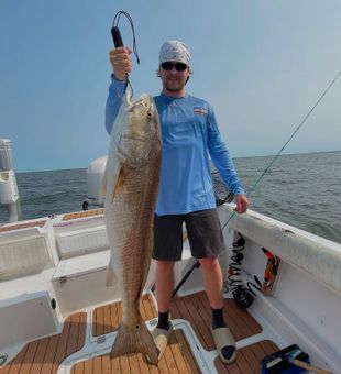 Redfish action in OBX shallows