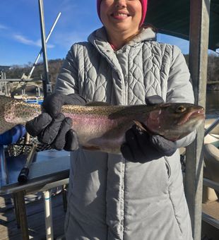 Proud moment with a colorful catch!