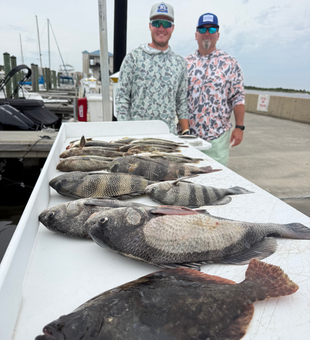 Biloxi California Flounder and Black Drum fishing success!