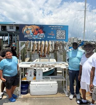 Biloxi redfish and speckled trout making memories!
