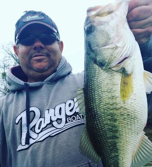 Nice bass from the waters of Alba TX!
