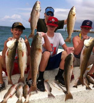 Orange Beach fishing for Redfish