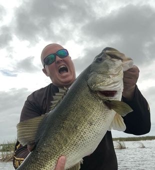 Caught this big mama out scouting for an upcoming trip on Headwaters lake here in Florida