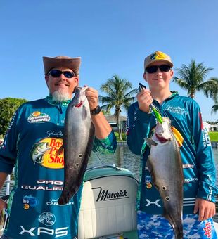 Knife fish catch on Delray Beach, FL.
