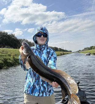 Guided freshwater fishing in Delray Beach, FL for bass, peacock bass, and invasive exotics year-round.