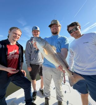 Beautiful Edisto Beach redfish makes for perfect fishing memories!