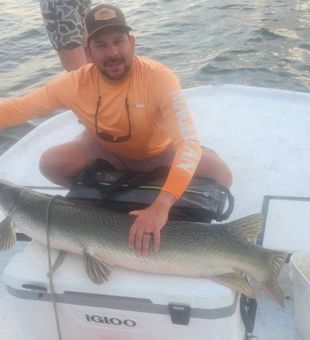 Impressive alligator gar landed in Port O'Connor!