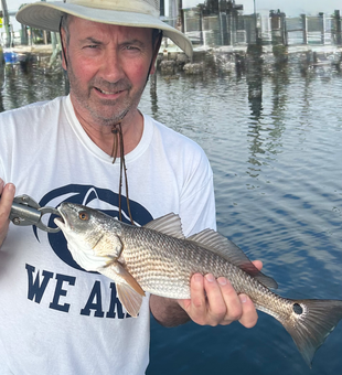 Cape Coral redfish makes for a perfect catch!