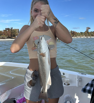 Nice redfish caught using heavy and light tackle in Cape Coral waters!