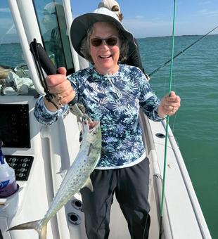 Fresh Cape Coral Spanish mackerel caught and ready!