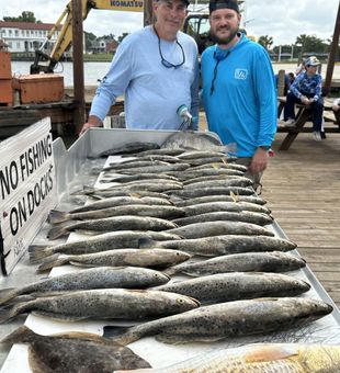 Exciting Speckled Trout and Flounder catch — a successful day on the water!