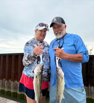 Double walleye success in Port Clinton!