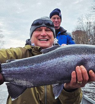 Beautiful Chinook salmon from Ellisburg NY waters!