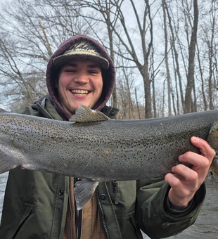 Big fish, bigger smiles at Salmon River!